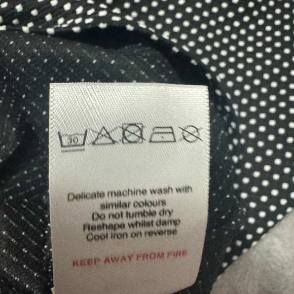 Lindy Bop Marina Dress Polka Dot Size M - Picture 11 of 11